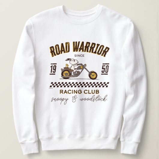 Peanuts | Snoopy & Woodstock Road Warriors Trui (Design voorkant)