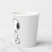 Peanuts | Snoopy & Woodstock Rood & Zwart Papieren Bekers (Links)