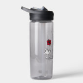 Peanuts | Snoopy & Woodstock Rood & Zwart Waterfles (Rechts)