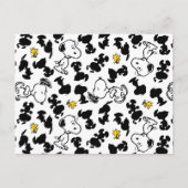 Peanuts | Snoopy & Woodstock Schaduwpatroon Briefkaart (Voorkant)