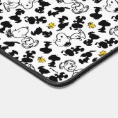 Peanuts | Snoopy & Woodstock Schaduwpatroon Bureaumat (Hoek)