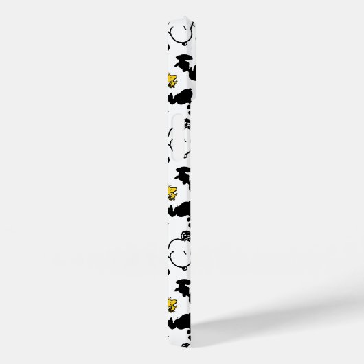 Peanuts | Snoopy & Woodstock Schaduwpatroon Case-Mate iPhone Case (Achterkant / Rechts)