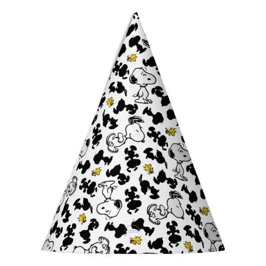 Peanuts | Snoopy & Woodstock Schaduwpatroon Feesthoedjes (Links)