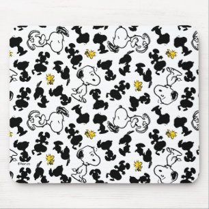 Peanuts   Snoopy & Woodstock Schaduwpatroon Muismat