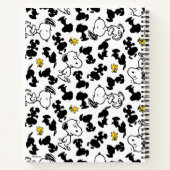 Peanuts | Snoopy & Woodstock Schaduwpatroon Notitieboek (Achterkant)