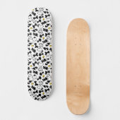 Peanuts | Snoopy & Woodstock Schaduwpatroon Persoonlijk Skateboard (Voorkant)