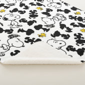 Peanuts | Snoopy & Woodstock Schaduwpatroon Sherpa Deken (3/4)