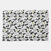 Peanuts | Snoopy & Woodstock Schaduwpatroon Theedoek (Horizontaal)