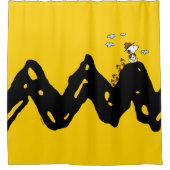 Peanuts | Snoopy & Woodstock Scout Troep Hike Douchegordijn (Voorkant)