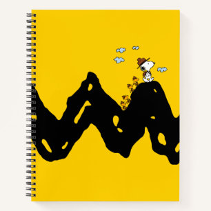 Peanuts   Snoopy & Woodstock Scout Troep Hike Notitieboek
