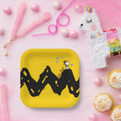 Peanuts | Snoopy & Woodstock Scout Troep Hike Papieren Bordje (Feest)