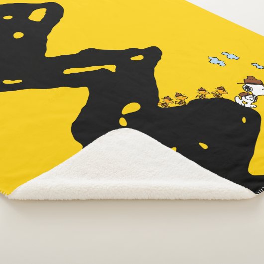 Peanuts | Snoopy & Woodstock Scout Troep Hike Sherpa Deken (3/4)