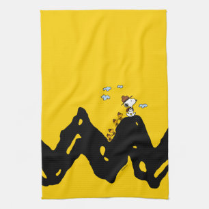 Peanuts   Snoopy & Woodstock Scout Troep Hike Theedoek