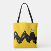 Peanuts | Snoopy & Woodstock Scout Troep Hike Tote Bag (Achterkant)