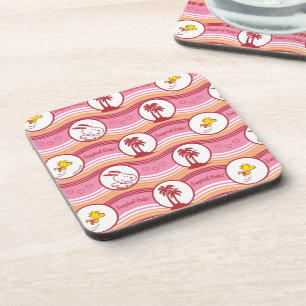 Peanuts   Snoopy & Woodstock Tropische Cutie Bier Onderzetter