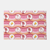 Peanuts | Snoopy & Woodstock Tropische Cutie Deurmat (Voorkant)