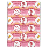 Peanuts | Snoopy & Woodstock Tropische Cutie Klembord (Achterkant)