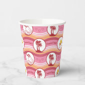 Peanuts | Snoopy & Woodstock Tropische Cutie Papieren Bekers (Links)