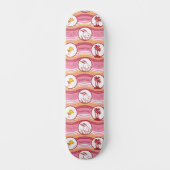 Peanuts | Snoopy & Woodstock Tropische Cutie Persoonlijk Skateboard (Voorkant)