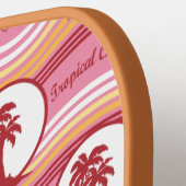 Peanuts | Snoopy & Woodstock Tropische Cutie Pickleball Paddle (Links Detail)