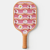 Peanuts | Snoopy & Woodstock Tropische Cutie Pickleball Paddle (Achterkant)