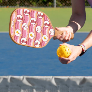 Peanuts   Snoopy & Woodstock Tropische Cutie Pickleball Paddle