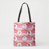 Peanuts | Snoopy & Woodstock Tropische Cutie Tote Bag (Voorkant)