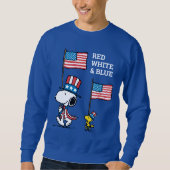 Peanuts | Snoopy & Woodstock Uncle Sams Trui (Voorkant)