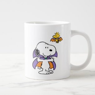 Peanuts Snoopy Woodstock Vampier Halloween Grote Koffiekop
