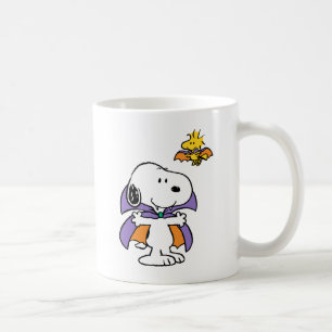 Peanuts Snoopy Woodstock Vampier Halloween Koffiemok