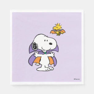 Peanuts Snoopy Woodstock Vampier Halloween Servet