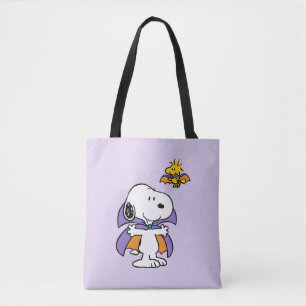 Peanuts Snoopy Woodstock Vampier Halloween Tote Bag
