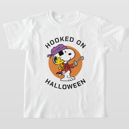 Peanuts | Snoopy & Woodstock Verslaafd aan Hallowe T-shirt (Laagn)