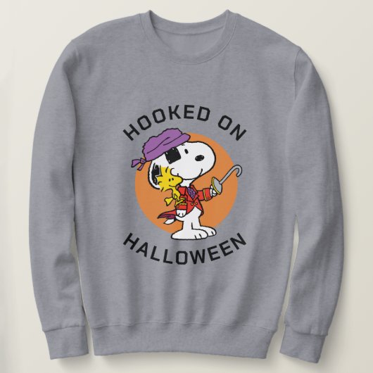 Peanuts | Snoopy & Woodstock Verslaafd aan Hallowe Trui (Design voorkant)