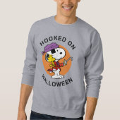 Peanuts | Snoopy & Woodstock Verslaafd aan Hallowe Trui (Voorkant)