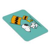 Peanuts | Snoopy & Woodstock Vlaggen Magneet (Rechterzijde)