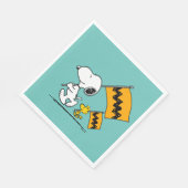 Peanuts | Snoopy & Woodstock Vlaggen Servet (Hoek)