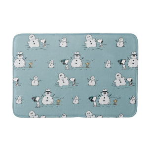 Peanuts   Snoopy & Woodstock Winter Break Patroon Badmat