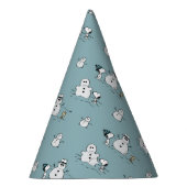 Peanuts | Snoopy & Woodstock Winter Break Patroon Feesthoedjes (Rechts)