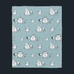 Peanuts | Snoopy & Woodstock Winter Break Patroon Fleece Deken<br><div class="desc">Bekijk dit leuke Peanuts Christmas-ontwerp.</div>