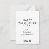 Peanuts | Snoopy & Woodstock XOXO Hugs Notitiekaartje (Achterkant)