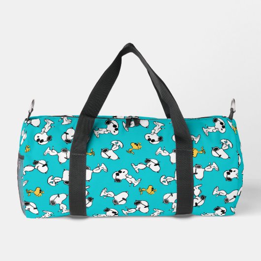 Peanuts | Snoopy & Woodstock Zonnebril Patroon Plunjezak (Achterkant)