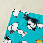 Peanuts | Snoopy & Woodstock Zonnebril Patroon Strandlaken (In situ)