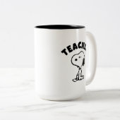 Peanuts | Snoopy wordt leraar Tweekleurige Koffiemok (Voorkant rechts)