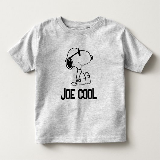 Peanuts | Snoopy Zonnebril Glimlach Kinder Shirts (Voorkant)