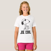 Peanuts | Snoopy Zonnebril Glimlach T-shirt (Voorkant volledig)