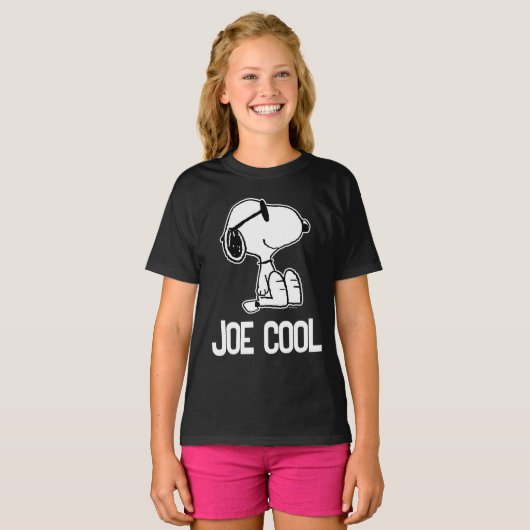 Peanuts | Snoopy Zonnebril Glimlach T-shirt (Voorkant volledig)