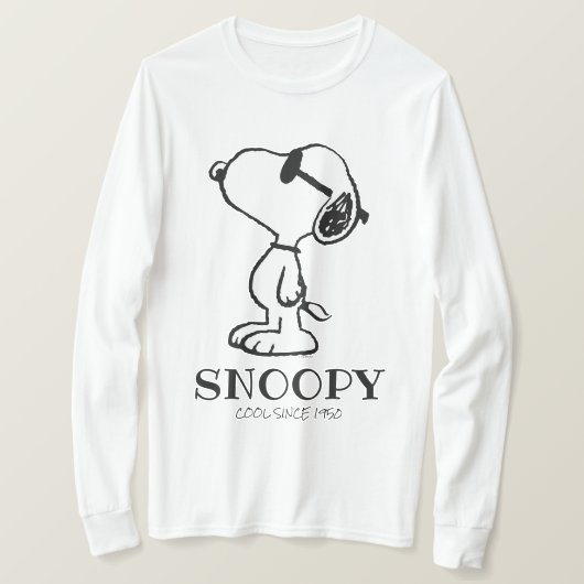 Peanuts | Snoopy Zonnebril Ponder T-shirt (Design voorkant)