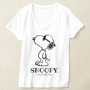 Peanuts   Snoopy Zonnebril Ponder T-shirt