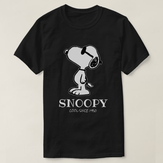 Peanuts | Snoopy Zonnebril Ponder T-shirt (Design voorkant)
